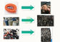 عالية الكفاءة آلة إعادة تدوير الإطارات الإطارات النفايات آلة مزدوجة رمح المزود